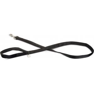 Hondenriem Mac Leather 120cm x 25mm zwart