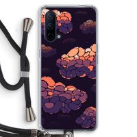 Patroon Wolken: OnePlus Nord CE 5G Transparant Hoesje met koord