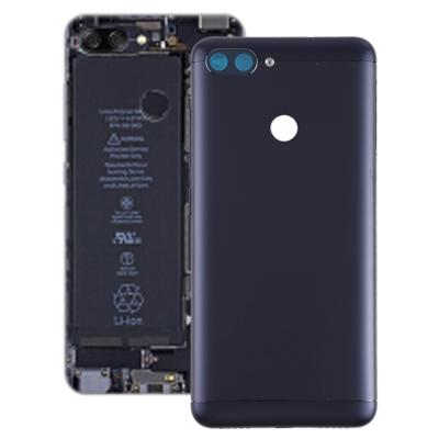 Achterste schutblad met cameralens & Zijtoetsen voor Asus Zenfone Max Plus (M1) / ZB570TL(Black)