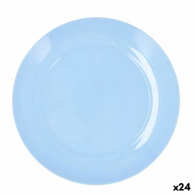 Dinerbord Luminarc Apy Paradise Azul Blauw Glas Ø 25 cm (24 Stuks)