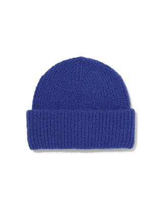 051 Kinder Beanie Blauw (blauw)