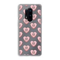 Chicks before dicks: OnePlus 8 Pro Transparant Hoesje