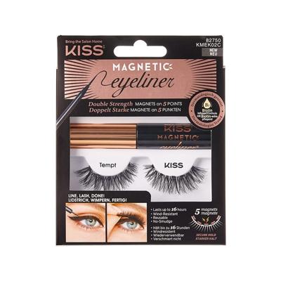 Kiss Magnetic eyeliner&lash kit 02 1 Set Kiss Magnetic eyeliner&lash kit 02 1 Set