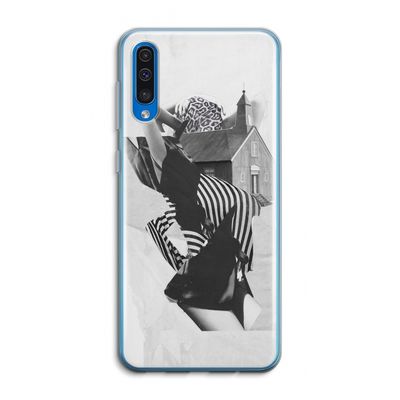 House: Samsung Galaxy A50 Transparant Hoesje