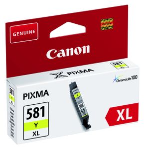 Inkcartridge Canon CLI-581XL geel HC