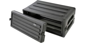 SKB Roto-Molded 4U Shallow Rack Zwart