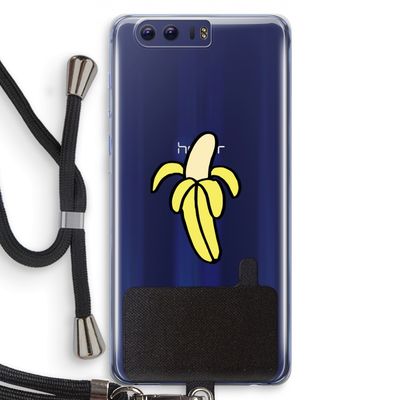 Banana: Honor 9 Transparant Hoesje met koord