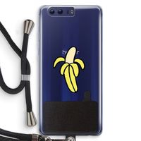 Banana: Honor 9 Transparant Hoesje met koord