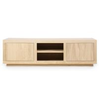 Eleonora TV-meubel 'Helsinki' Eiken, 160cm, kleur Naturel
