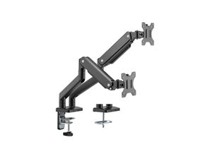 Cavus CAV-DM0302 Monitorbeugel gasveer voor 2 schermen Monitorarm
