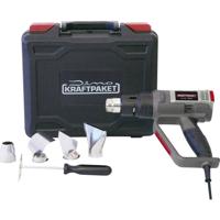 Dino KRAFTPAKET 130221 KRAFTPAKET PROFI 2000W 50-650°C Heteluchtpistool 2000 W Incl. tas, Incl. accessoires, Incl. blaasopzetstuk