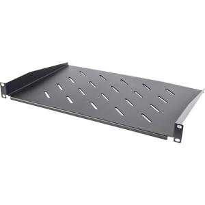 Intellinet 714891 19 inch Apparaatbodem voor patchkast 1 HE Geschikt voor kastdiepte: vanaf 450 mm Zwart (RAL 9005)