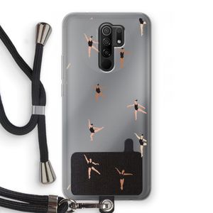 Dancing #1: Xiaomi Redmi 9 Transparant Hoesje met koord