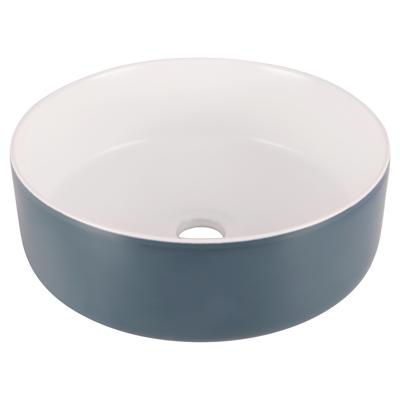 Waskom Differnz Mira 12x36 cm Blauw/Wit