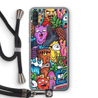 Vexx Mixtape: Samsung Galaxy A11 Transparant Hoesje met koord