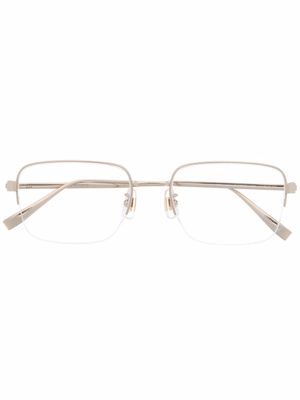 Dunhill lunettes de vue à monture rectangulaire - Or