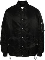 Alexander McQueen veste bomber matelassée - Noir - thumbnail