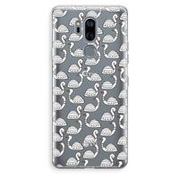 Zwanen: LG G7 Thinq Transparant Hoesje