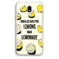 Lemonade: Samsung Galaxy J7 (2017) Transparant Hoesje Lemonade: Samsung Galaxy J7 (2017) Transparant Hoesje