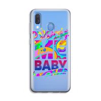 Touch Me: Samsung Galaxy A40 Transparant Hoesje