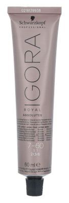 Schwarzkopf - Igora Absolutes Permanent Color Creme 7-60 Blond moyen marron naturel 60 ml