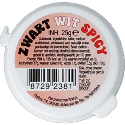 Kindly&apos;s zwart-wit spicy