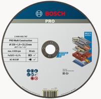 Bosch Accessoires Doorslijpschijf recht Rapido Multi Construction ACS 46 V BF, 230 mm, 22,23 mm, 1,9 mm 1 stuks - 2608602767