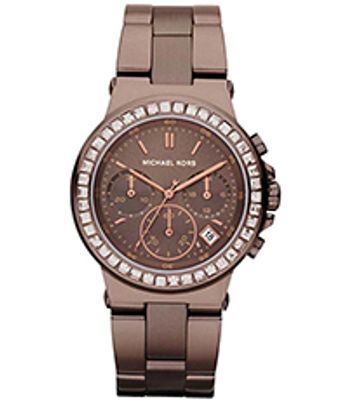 Horlogeband Michael Kors MK5624 Staal Bruin 22mm