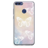 White butterfly: Huawei P Smart (2018) Transparant Hoesje White butterfly: Huawei P Smart (2018) Transparant Hoesje