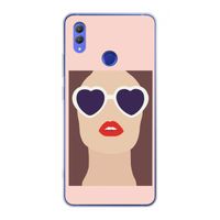 Red lips: Honor Note 10 Transparant Hoesje