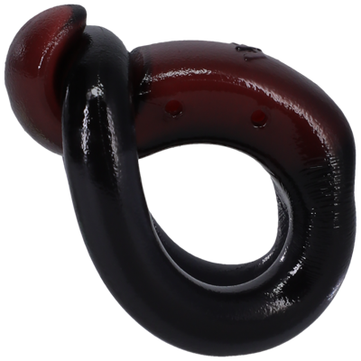 Doc Johnson Prestatie Ring - Zwart/Rood