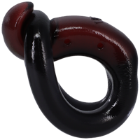 Doc Johnson Prestatie Ring - Zwart/Rood - thumbnail