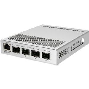 Mikrotik CRS305-1G-4S+IN netwerk-switch Managed Gigabit Ethernet (10/100/1000) Power over Ethernet (PoE) Wit