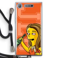 Jamie Lee Simpson: Sony Xperia XZ1 Transparant Hoesje met koord