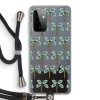 Paradise: Samsung Galaxy A72 5G Transparant Hoesje met koord
