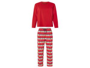 Lidl dames of heren pyjama (XL, Rood)