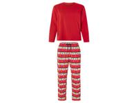 Lidl dames of heren pyjama (XL, Rood)