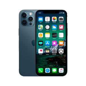 Refurbished iPhone 12 Pro Max 128 GB Oceaanblauw Licht gebruikt