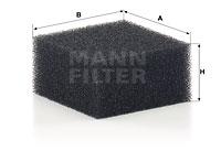 Filter, carterontluchting MANN-FILTER, u.a. für Ford, Volvo