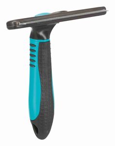 TRIXIE 24175 huisdierborstel & -kam Zwart, Blauw Hond Hulpmiddel voor vachtverzorging (grooming)