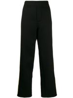 DSQUARED2 pantalon de jogging à logo contrastant - Noir