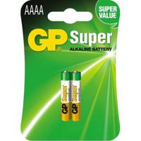 GP Batteries Super Alkaline AAAA Wegwerpbatterij - thumbnail