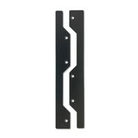 Gator Magnetics Eindstuk voor Muurplaat | 2 stuks | Zwart - 500076-C-EU Gator Magnetics Eindstuk voor Muurplaat | 2 stuks | Zwart - 500076-C-EU