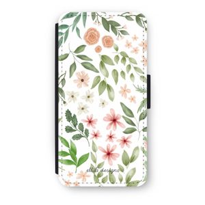 Botanical sweet flower heaven: iPhone 8 Plus Flip Hoesje