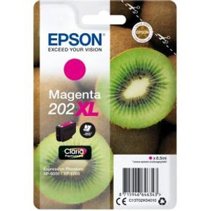 Epson 202XL 8.5ml 650pagina's Magenta inktcartridge - [C13T02H34010]