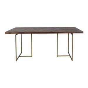 Dutchbone Class Eettafel Visgraat - 220 x 90 cm - Bruin