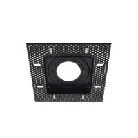 LED trimless spot armatuur vierkant ZWART