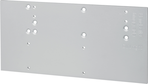 ASSA ABLOY DCA121 Tandemset DC300 | inclusief montageplaat | verlengde as en bevestigingset | kleur zilver EV1 - 10027531