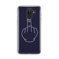 F**k U: Samsung Galaxy J8 (2018) Transparant Hoesje