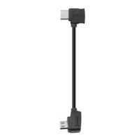 STARTRC 10cm USB-C/type-C naar micro USB converterende connector data kabel voor DJI Mavic Mini/Air Shark afstandsbediening (zwart)